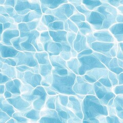Photo of a seamless texture of crystal-clear pool water