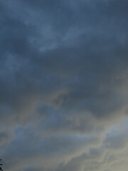 Obraz premium smoky clouds in the sky