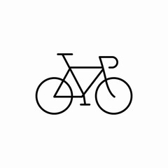 bike transport icon sign vector