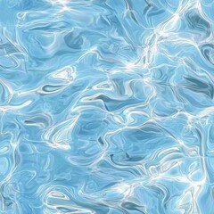 Fototapeta premium Photo of a seamless texture of water in a swimming pool