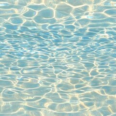 Fototapeta premium Photorealistic seamless texture of crystal-clear shallow sea water