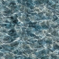 Obraz premium Photorealistic seamless texture of deep lake water