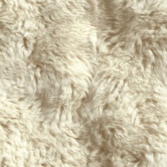 Photorealistic seamless texture of soft baby lamb wool