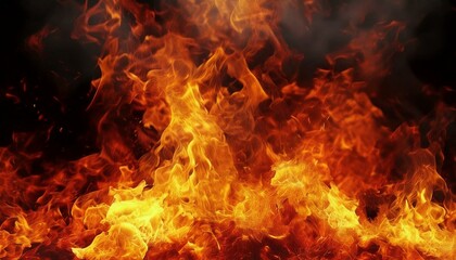 fire abstract background of fire and flames burning big flame slow motion