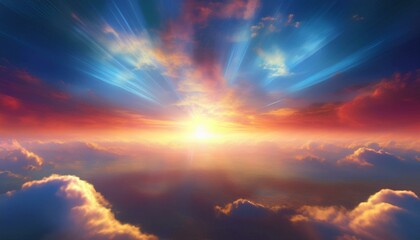 Fototapeta premium sky cloud sun light overlays digital background natural sky skies sun photoshop overlays