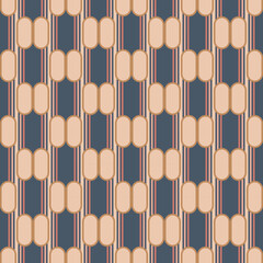 Abstrakcyjny geometryczny wzór. Bezszwowe wektorowe tło. Kolorowa tekstura.  © Monika