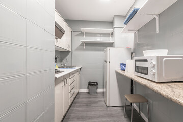 Common in commercial kitchens, it is durable, moisture-resistant, and easy to clean. However, it can be prone to fingerprints