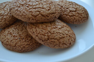 cookies on a plate