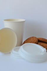 cookies and cup of coffee