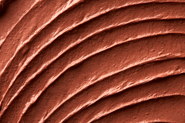 Cream Texture Macro Closeup Swatch