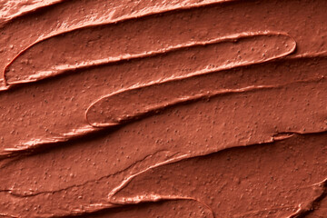 Cream Texture Macro Closeup Swatch