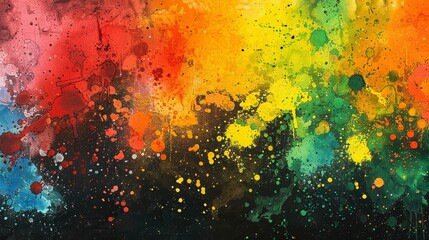 Fototapeta premium Colorful abstract painting texture creating a background or wallpaper design concept