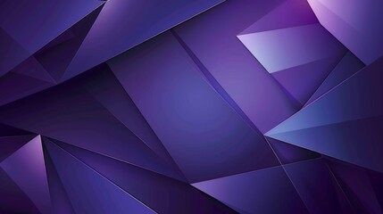 Fototapeta premium Abstract background featuring a dynamic composition of purple triangles, creating a modern and stylish design