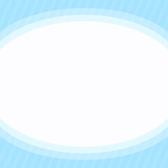 Obraz premium 正方形の背景 丸い枠 薄い透かしボーダー 水色