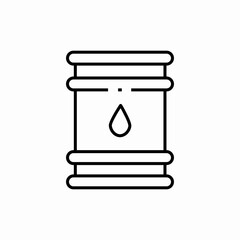 oil barrel icon sign vector