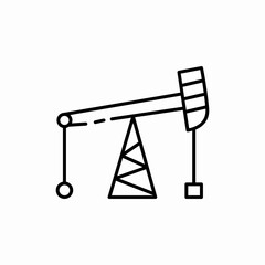 oil pump icon sign vector