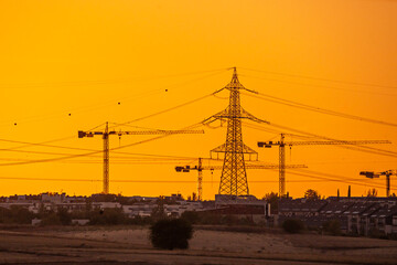 The construction of high voltage lines can generate some environmental impact, such as habitat...