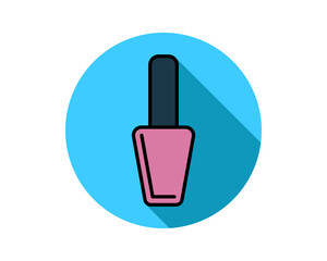 Beauty, Body Care and Cosmetics. Vector Linear Flat Icons and Design Elements