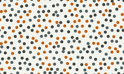 Round spotted pattern with abstract geometric circles. Ideal for seamless wallpapers, textile prints, or trendy backgrounds with a creative touch.