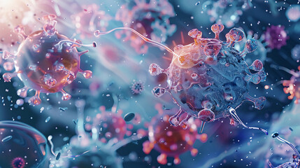 Corona virus concept