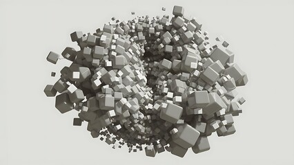 Fototapeta premium Modern oil painting in the room