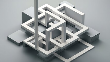 Fototapeta premium Modern oil painting in the room