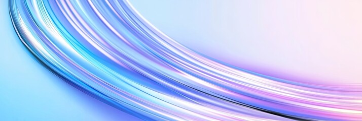 Colorful abstract design with vibrant flowing lines, combining fluid geometry and futuristic technology elements