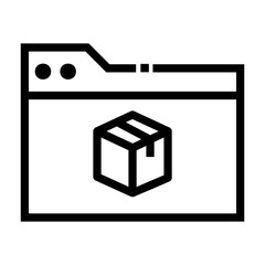 file order Line Icon