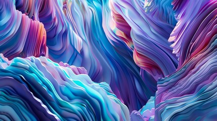 Wallpaper Abstract background forming a colorful pattern with wave shapes, perfect for a wallpaper