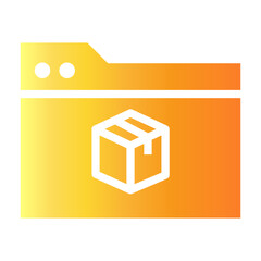 file order Gradient icon