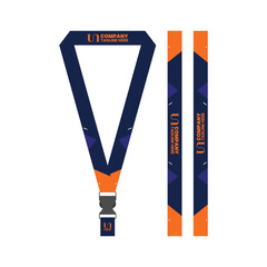 event lanyard keychain for company business id card