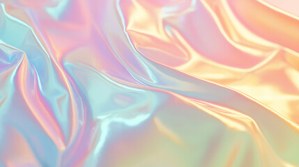 Obraz premium holographic background with pastel colors, soft lighting and a sense of calmness