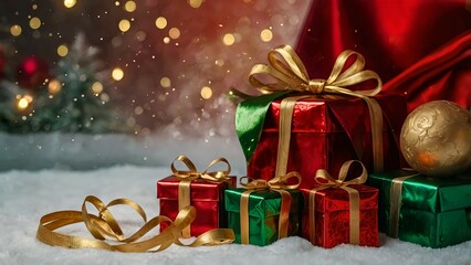 キラキラ輝くクリスマスプレゼント