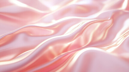 Obraz premium Elegant abstract pink satin fabric texture for interior design and fashion concepts