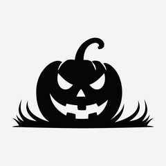 Dynia na Halloween. Wektorowa ilustracja. © Monika