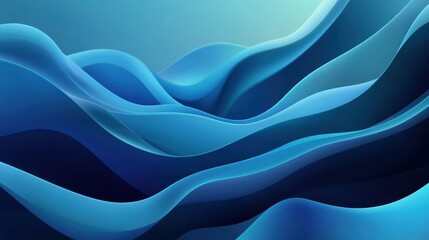 Obraz premium Abstract curves illustration flat vector of sea tide. Background.