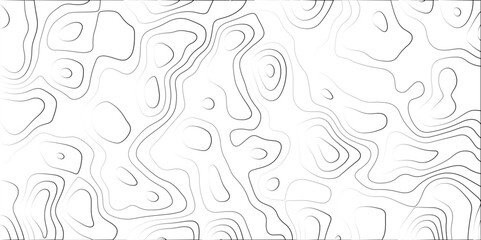 Abstract Gradient line topographic Contour Scheme & Geographic Moutain terrain. Contour map background. Cartographic Weave with seamless striped patterns and wavy gradient lines