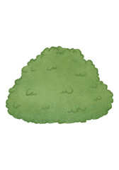 Cute green bush