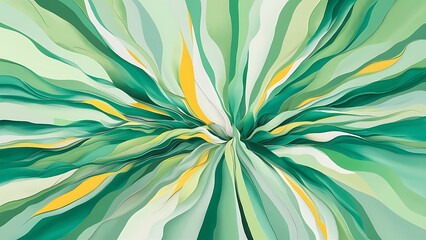 Fototapeta premium Abstract light green background