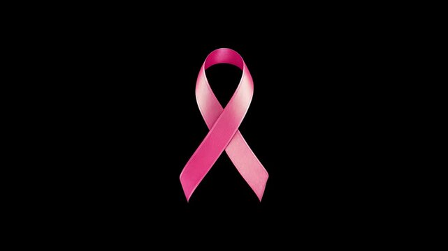 Pink Ribbon Animation Loop