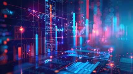 Dynamic Data Visualization with Colorful Graphs and Charts
