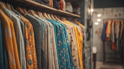 Indian businesswoman in eco-friendly fashion, showcasing a leader working with sustainable fabrics, ethical sourcing, and eco-conscious designs, 