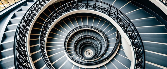 Spiral Staircase Architectural Detail