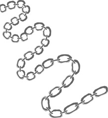 Fototapeta premium Chain Illustration
