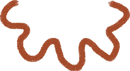 Fototapeta premium Illustration Shape Brush