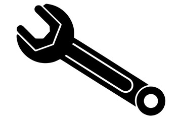 Wrench icons set. Wrench vector icon. Wrench key for servicing in the garage icon vector set
