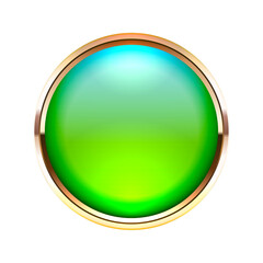 glass button with a luxurious design
