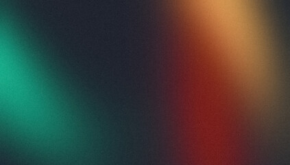 Grainy background autumn noisy banner, teal orange blue grunge texture abstract retro poster, header cover backdrop design background