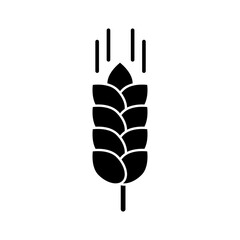 Wheat ear icon vector,  filled flat trendy style illustration for web and app..eps