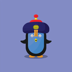 Penguin vector illustration great for mascot